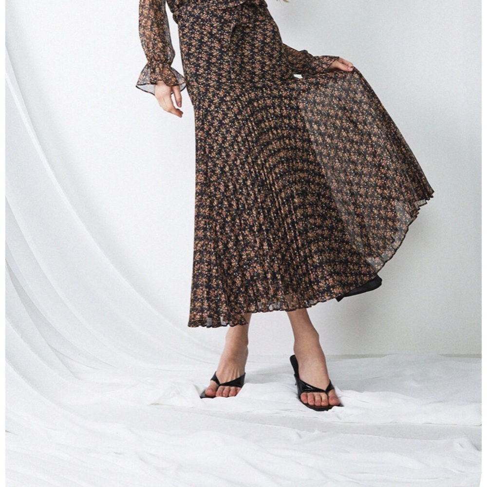 New Bardot dress women multicolor long sleeve size 10 - Picture 6 of 7